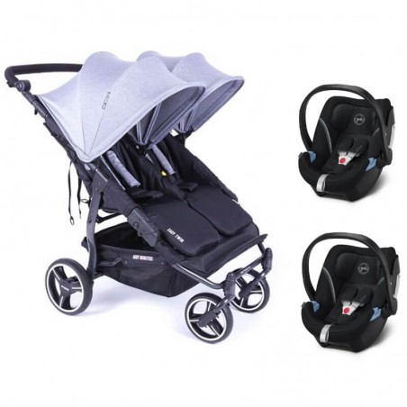 poussette double duo twin babybus