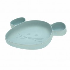 Assiette en Silicone Bleu Little Chums Lässig Lässig - 1