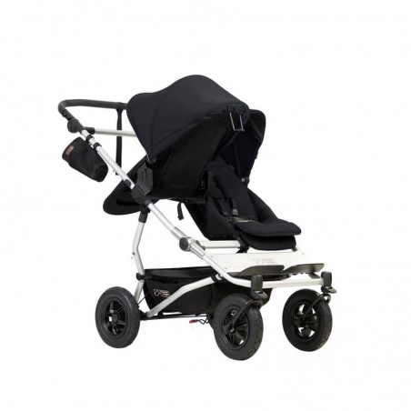 Pack Poussette Double Duet V3.2 Silver + 2 Nacelles Carrycot Plus Mountain Buggy - 7