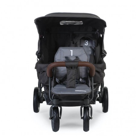 Nouvelle Poussette Triplet Anthracite Childhome Childhome - 3