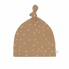 Bonnet de Naissance Pointillés Curry Lässig