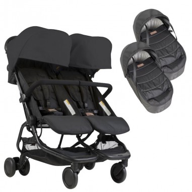 Pack poussette duo outlet