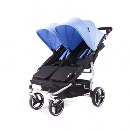 Easy Twin 3S Light Chassis Silver Poussette Double Réversible + Habillage Pluie Baby Monsters Baby Monsters - 13