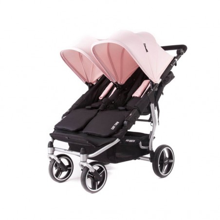 Easy Twin 3S Light Chassis Silver Poussette Double Réversible + Habillage Pluie Baby Monsters Baby Monsters - 14