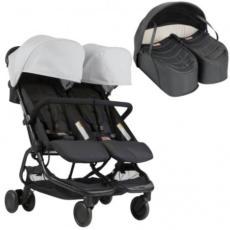 Pack Nano Duo + Nacelle Cocoon for Twins Mountain Buggy Mountain Buggy - 1