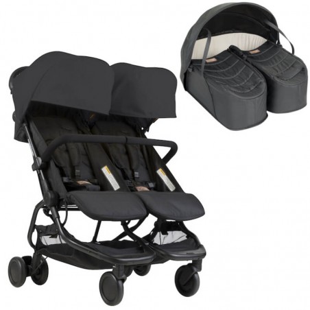 Pack Nano Duo + Nacelle Cocoon for Twins Mountain Buggy Mountain Buggy - 2