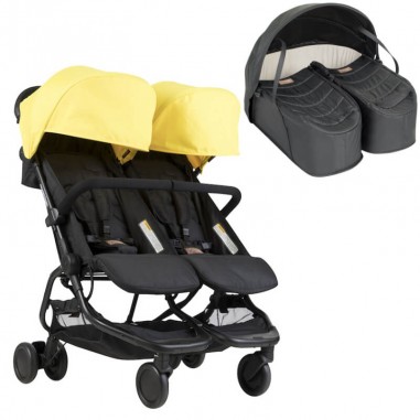 Pack Nano Duo + Nacelle Cocoon for Twins Mountain Buggy Mountain Buggy - 4