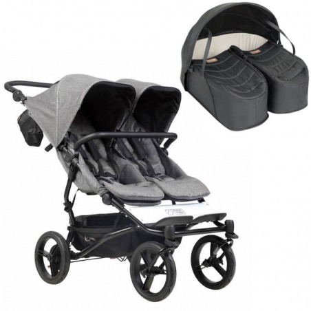 Pack Duet Luxury Collection + Nacelle Cocoon for Twins Mountain Buggy Mountain Buggy - 1