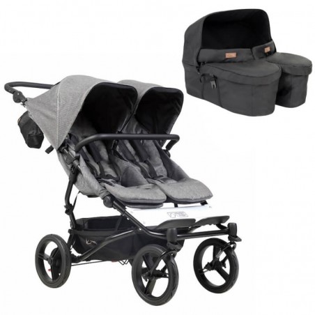 Pack Duet Luxury Collection + Nacelle Carrycot Plus for Twins Mountain Buggy Mountain Buggy - 1
