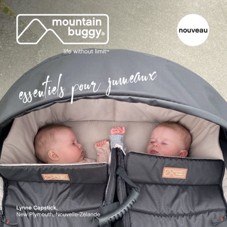 Pack Duet Luxury Collection + Nacelle Cocoon for Twins Mountain Buggy Mountain Buggy - 13