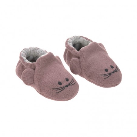 Chaussons Bébé en Coton Bio Little Chums Souris Lässig