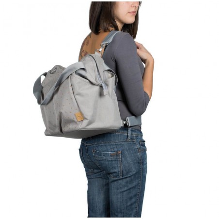 sac a langer nougatine argent