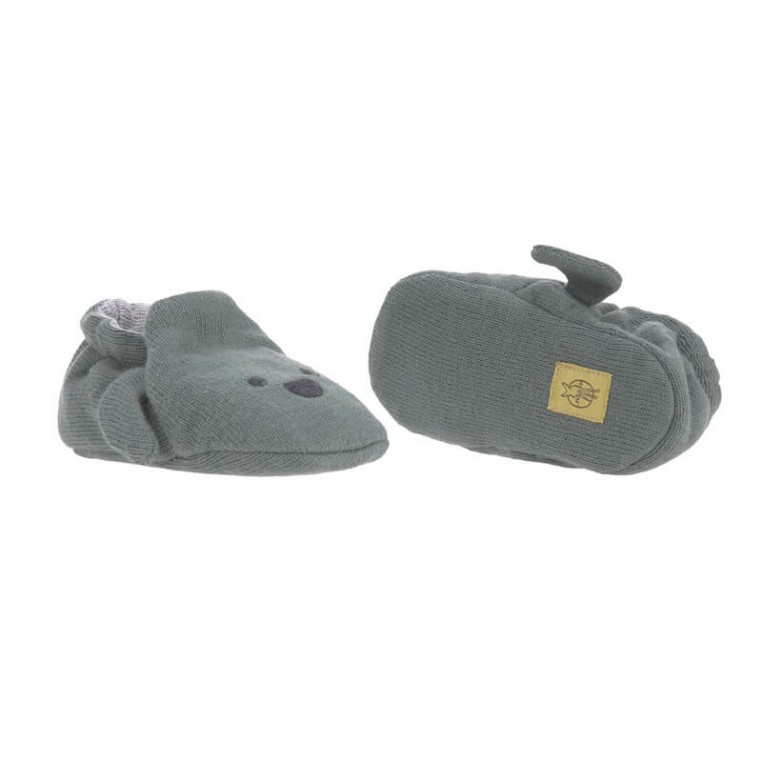 Chaussons En Polaire Pour Bébé Cosilana - Laine Bio Et Coton Bio - Taille 50/56 à 74/80