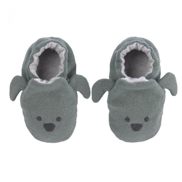 Beck Chaussons Enfant Mäuschen 6000 - Cuir Souple Semelle Daim Antidérapante