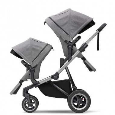 Poussette Double en Ligne Tout-Terrain Sleek 2 Thule Thule - 4