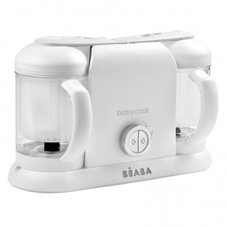 Babycook Duo White Silver - Robot Cuiseur 4 en 1 pour jumeaux Beaba Beaba - 3