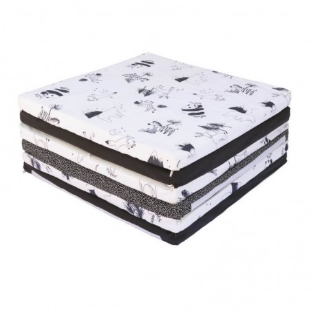 Tapis de Motricité XL Black & White Candide