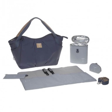 Sac à Langer Bleu Marine Green Label Lässig Lässig - 2