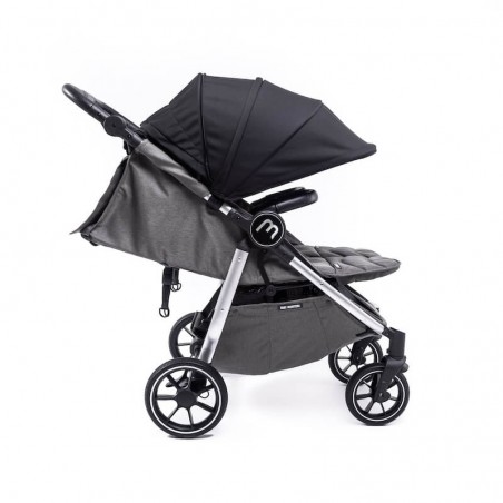 Pack Trio Easy Twin 4 Silver + 2 Nacelles Rigides Baby Monsters + 2 Coques Aton 5 Cybex Baby Monsters - 52