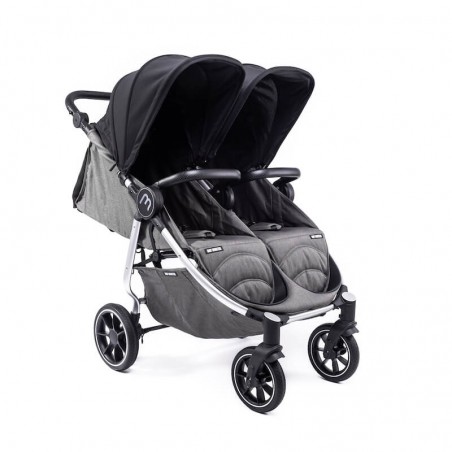Pack Trio Easy Twin 4 Silver + 2 Nacelles Rigides Baby Monsters + 2 Coques Aton 5 Cybex Baby Monsters - 56