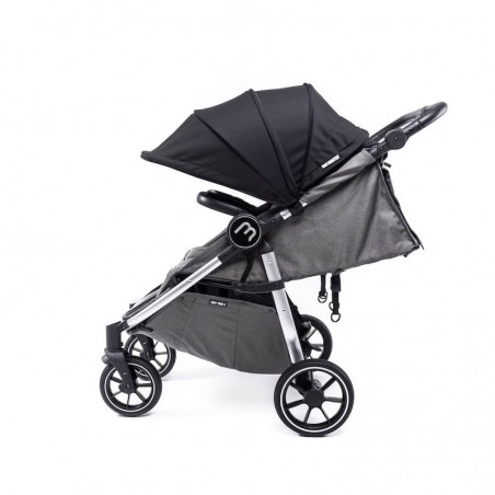 Pack Trio Easy Twin 4 Silver + 2 Nacelles Rigides Baby Monsters + 2 Coques Aton 5 Cybex Baby Monsters - 59