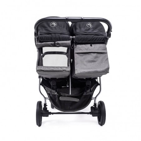 Pack Trio Easy Twin 4 Silver + 2 Nacelles Rigides Baby Monsters + 2 Coques Aton 5 Cybex Baby Monsters - 62
