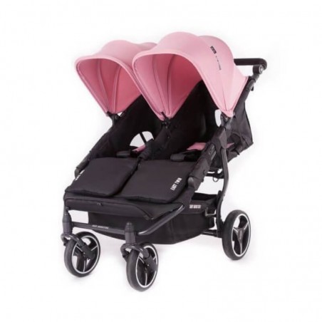 Easy Twin 3S Light Chassis Noir Poussette Double Réversible + Habillage Pluie Baby Monsters Baby Monsters - 111