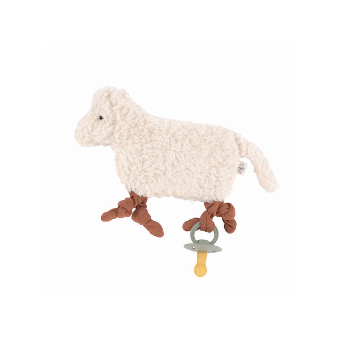 Doudou mouton en coton bio 