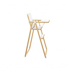Chaise Haute Pliante Ultra-Compacte Blanc Supaflat Supaflat - 1 2