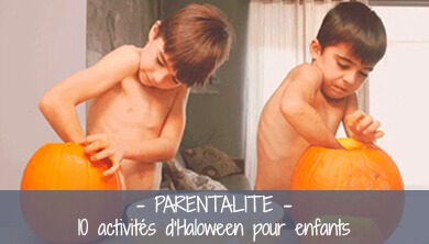 Idées d'activités d'Halloween pour enfants 